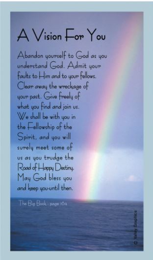 A Vision for You (Rainbow) Rectangular Magnet - Click Image to Close