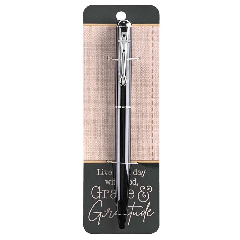 Pen Black Grace & Gratitude Prayer