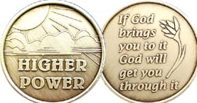 Higher Power Bronze Medallion - Click Image to Close