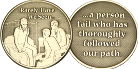 Man on the Bed Bronze Medallion - Click Image to Close