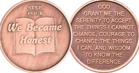 Step 4 Copper Commemorative Coin