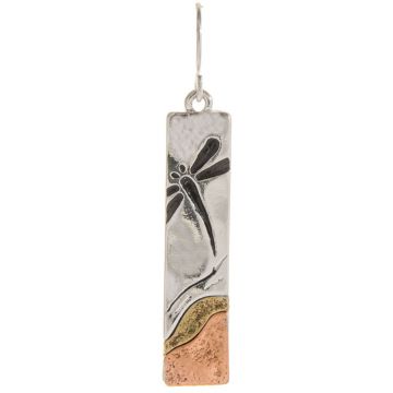 Dragonfly Motif Earrings