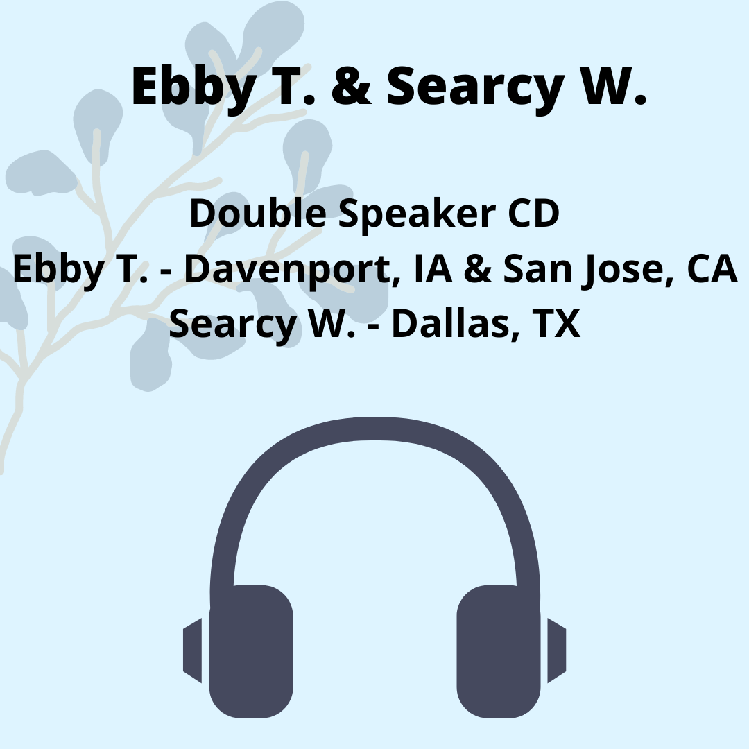 Double Speaker CD - Searcy W and Ebby T.