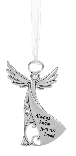 Always Know You Are Loved Angel Ornament
