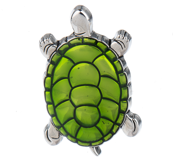 Good Luck Charm Pin - Turtle