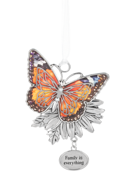 Butterfly Ornament - Family is Everything