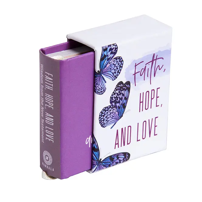 Faith, Hope, and Love Tiny Book