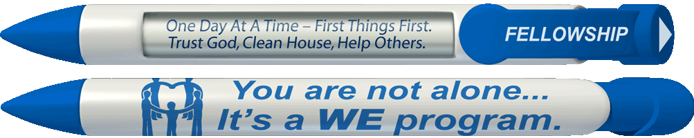 Fellowship Recovery Pens (DARK BLUE) - Click Image to Close