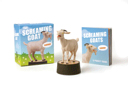 The Screaming Goat with book