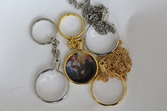 Medallion Holder Necklace