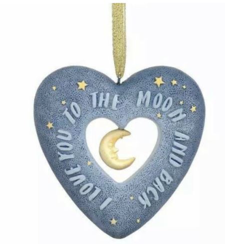 Love You to the Moon and Back Ornament - Click Image to Close