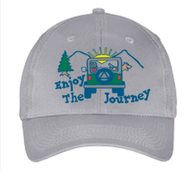 Enjoy the Journey Hat - Gray - Click Image to Close