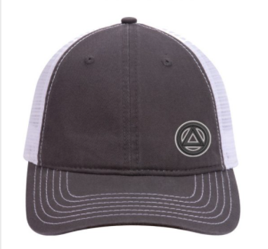 Side Symbol Mesh Hat - CHARCOAL - Click Image to Close