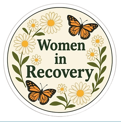 Women in Recovery New Sticker