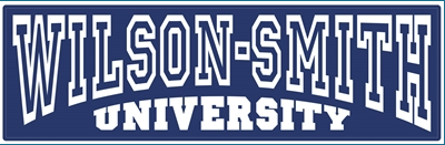 Wilson-Smith University Sticker